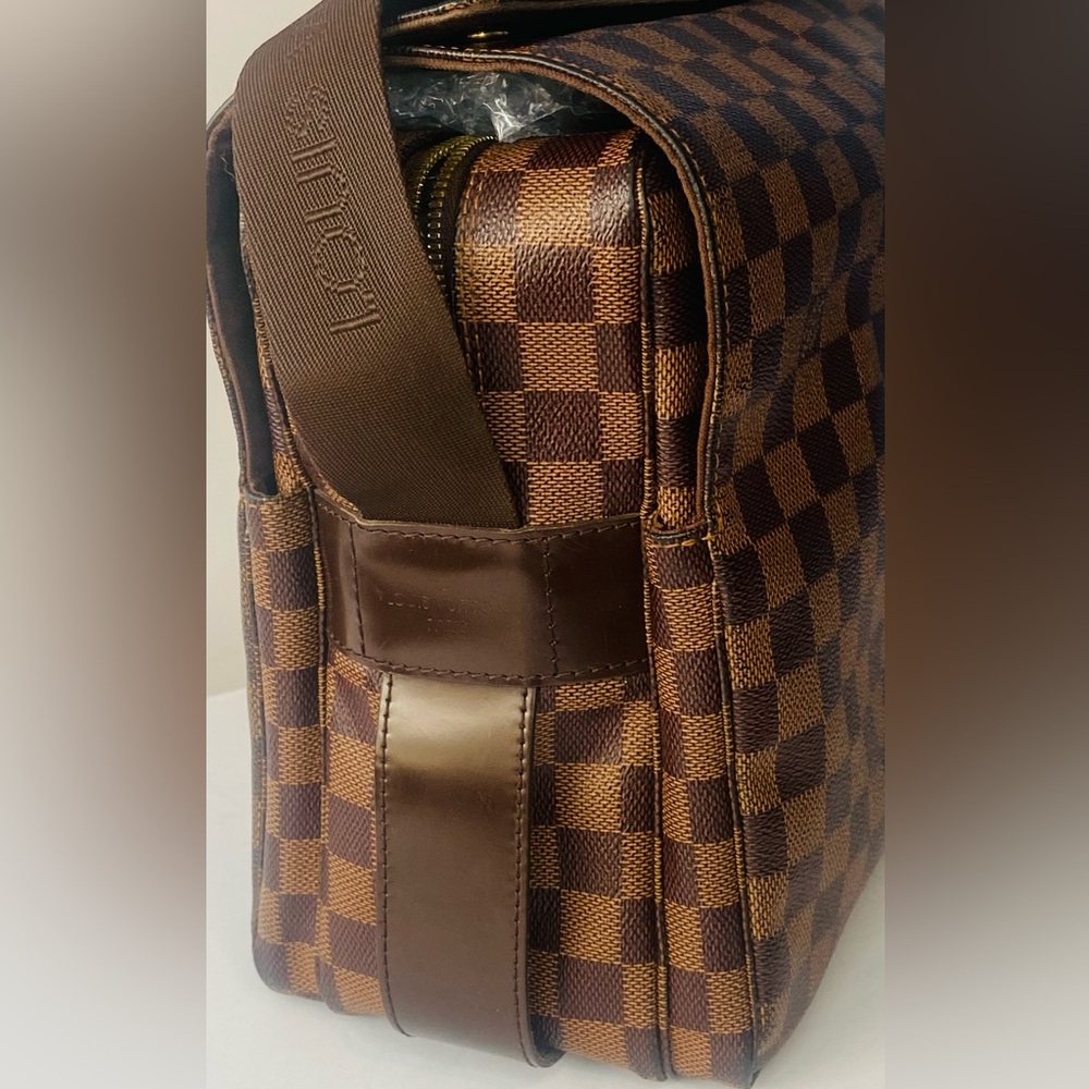 LOUIS VUITTON NAVIGLIO DAMIER EBENE FRANCE 2010 EUC PRISTINE - Picture 4 of 13